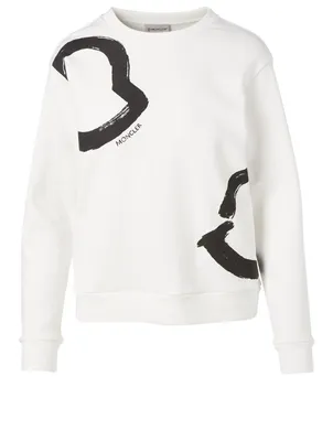 Sweatshirt With Offset Logo
