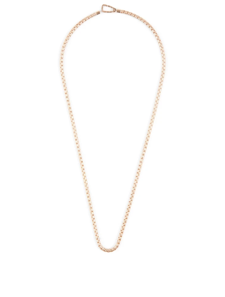 Ulysses 18K Rose Gold Plated Necklace