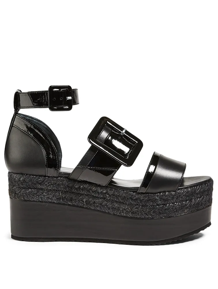 Alpha Sun Espadrille Wedge Sandals