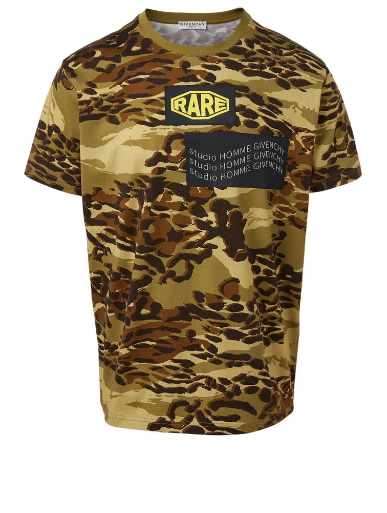 Spirit T-Shirt Cheetah Camouflage Print