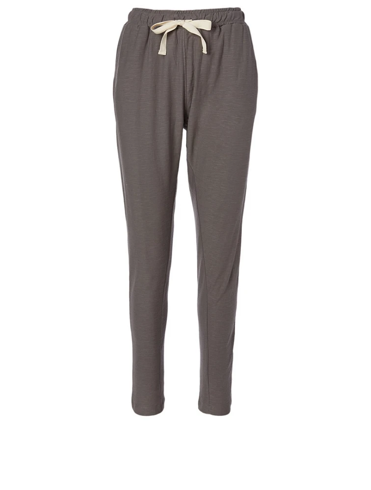 Organic Cotton Jersey Slub Lounge Pants