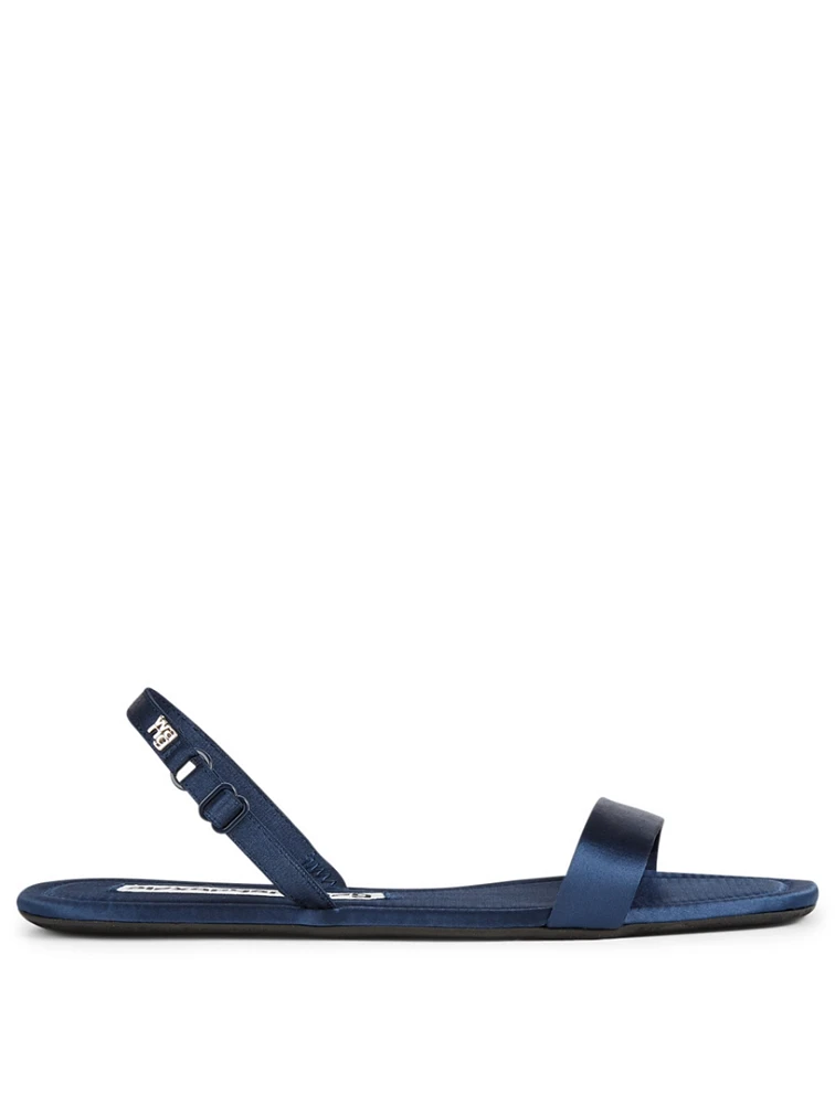 Ryder Folding Satin Sandals