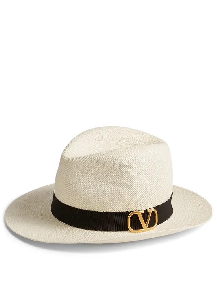 VLOGO Straw Fedora