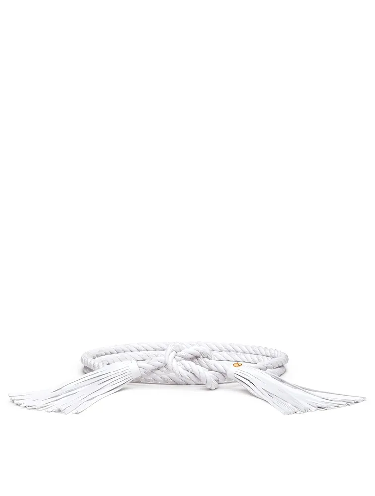 The Rope Nappa Leather Belt
