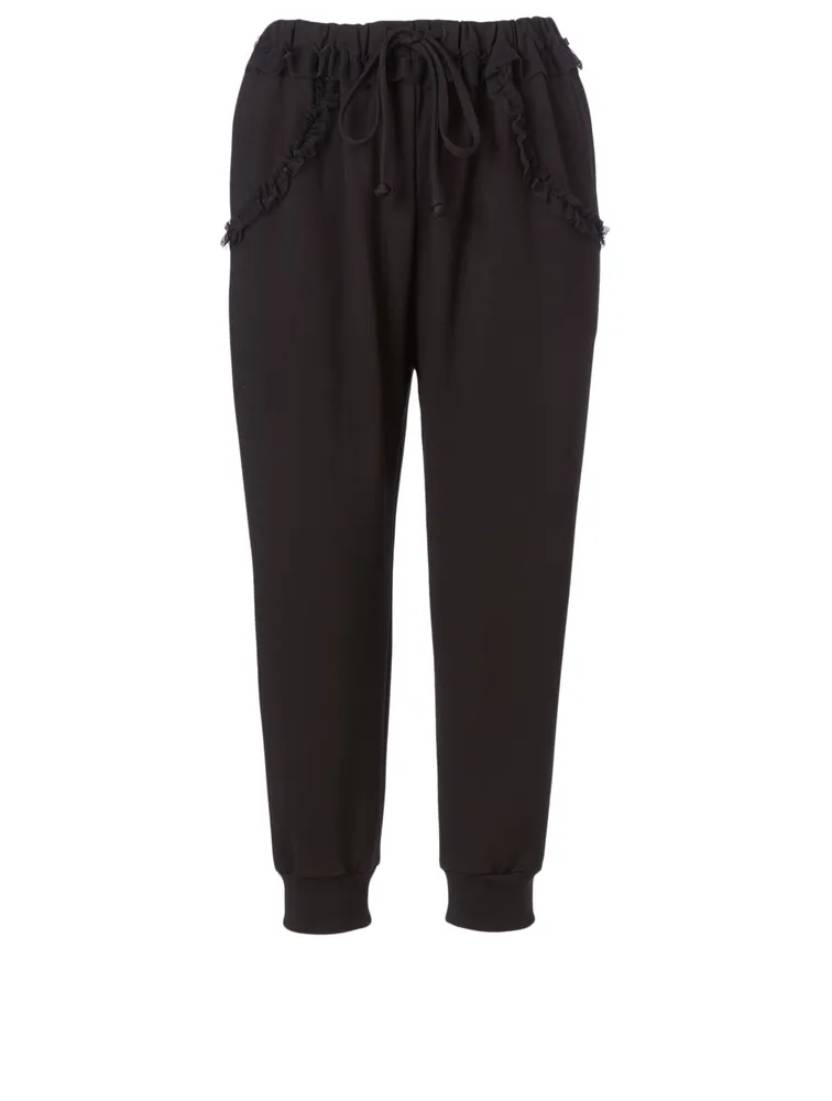 Frill Pocket Jogger Pants