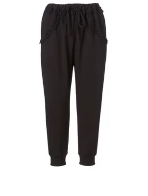 Frill Pocket Jogger Pants