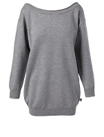 Wool-Blend Layered Tunic
