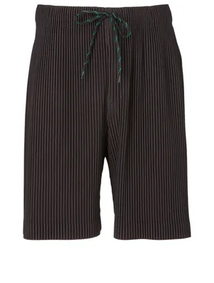 Drawstring Bermuda Shorts