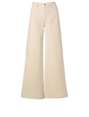 Wide Leg High-Rise Jeans