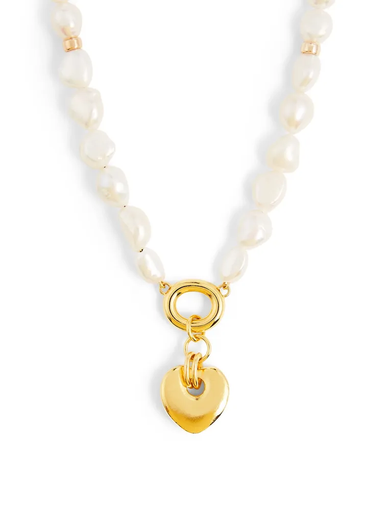 Heartbreak Necklace With Pearls