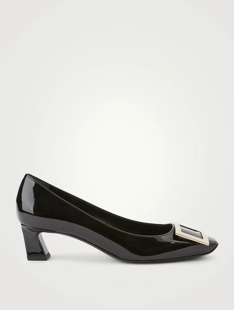 Belle Vivier Trompette 45 Patent Leather Pumps