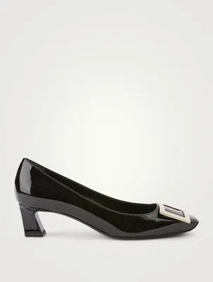 Belle Vivier Trompette 45 Patent Leather Pumps