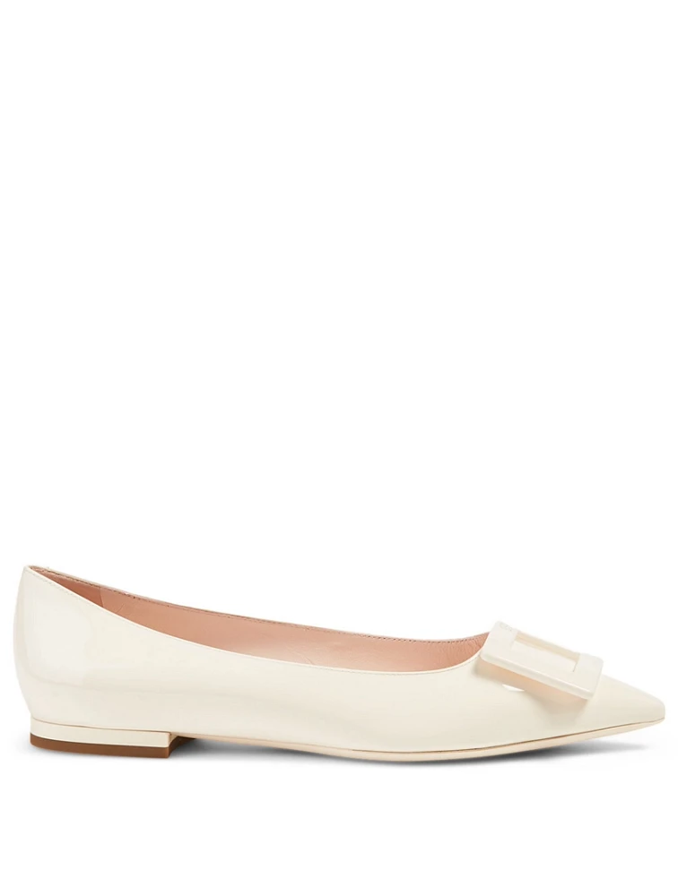 Gommettine Patent Leather Ballet Flats