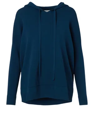 Oversized Knit Hoodie