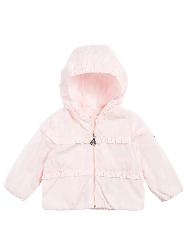 Hiti Hooded Ruffle Jacket