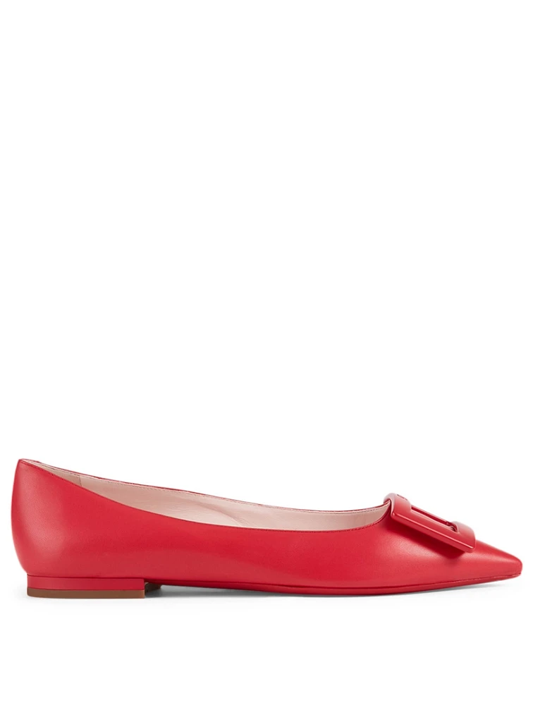 Gommettine 05 Leather Ballet Flats