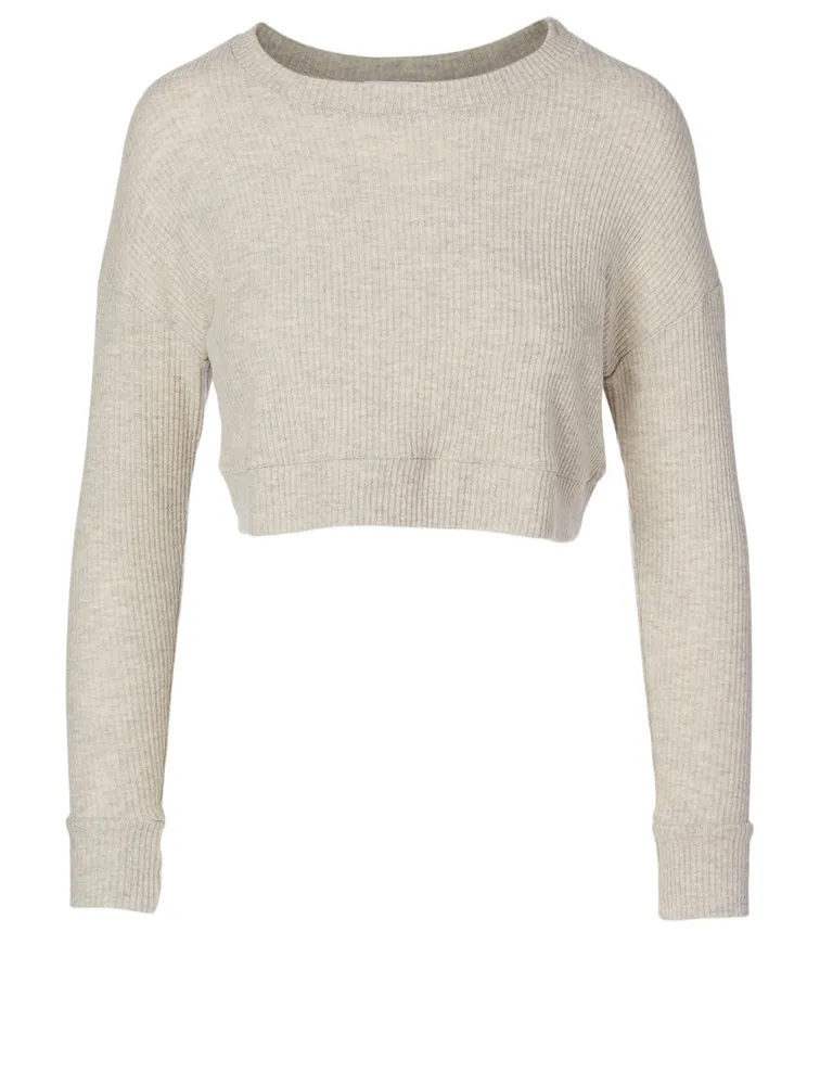 Line Super Cropped Pullover Sweater