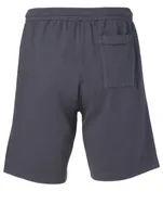 Cotton Shorts With Reversed Logo