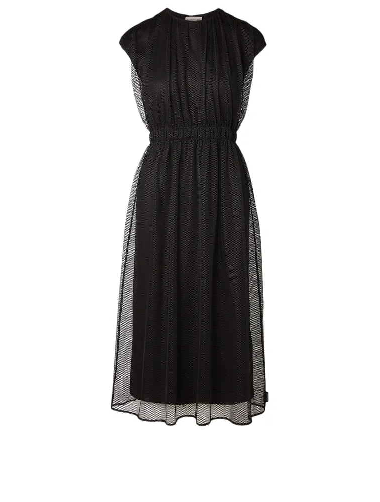 Mesh Midi Dress