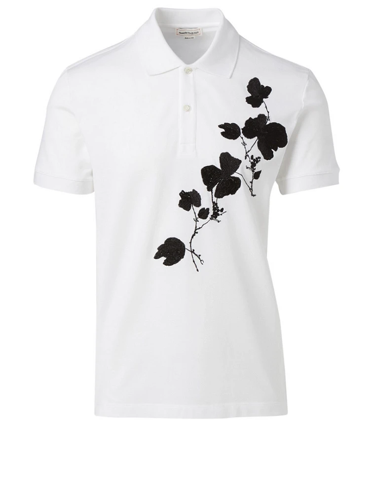 Cotton Polo Floral Print