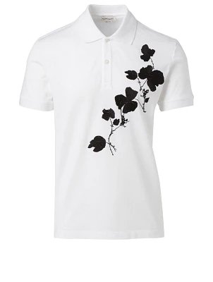 Cotton Polo Floral Print