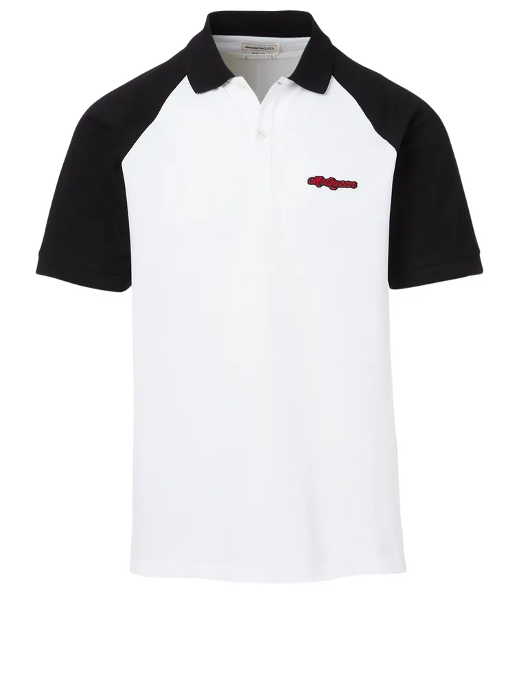 Cotton Short-Sleeve Polo Shirt