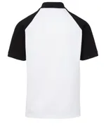 Cotton Short-Sleeve Polo Shirt