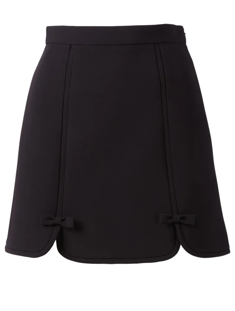 Faille Cady Mini Skirt