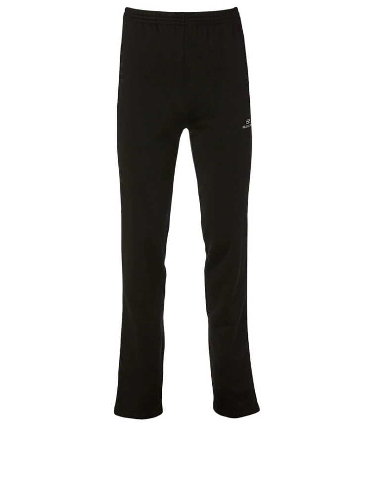 Cotton-Blend Track Pants