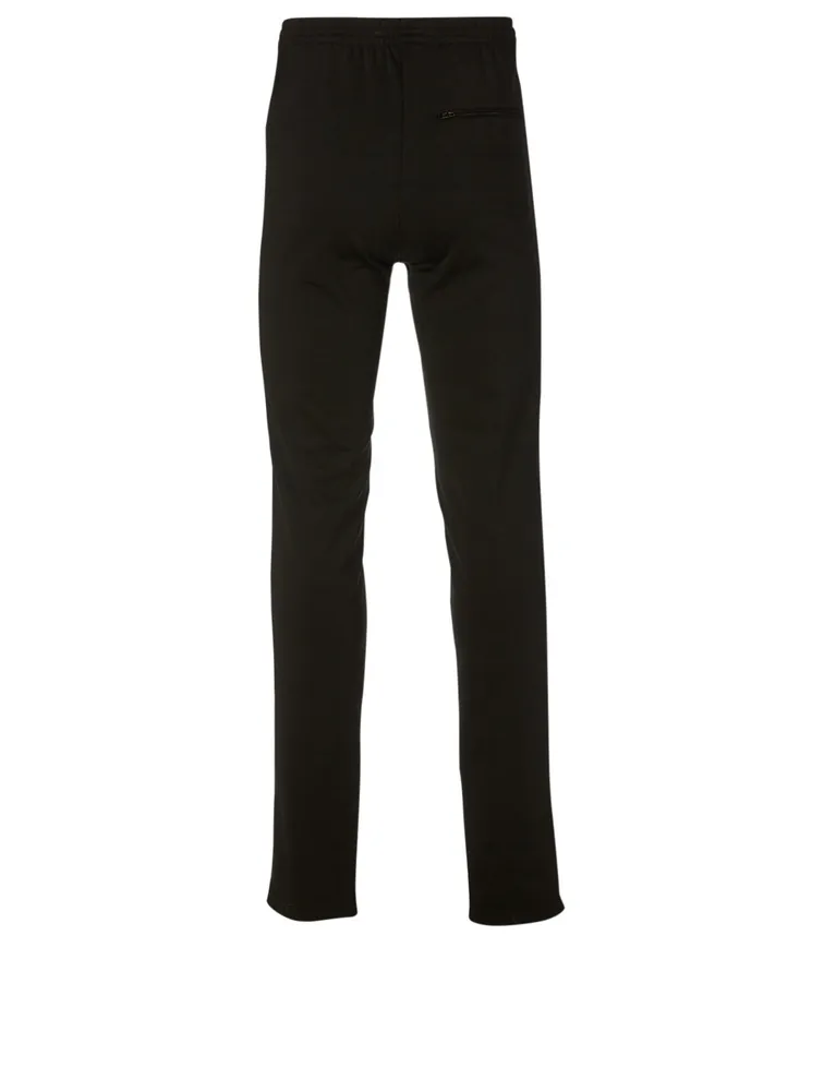 Cotton-Blend Track Pants