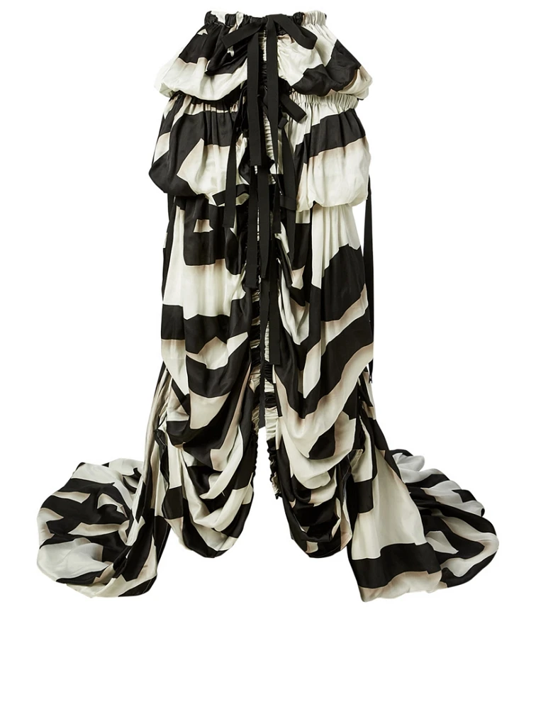 Sama Printed Long Skirt