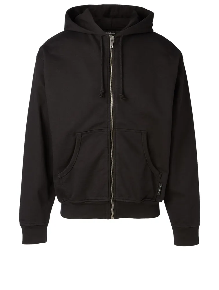Melton Zip Hoodie