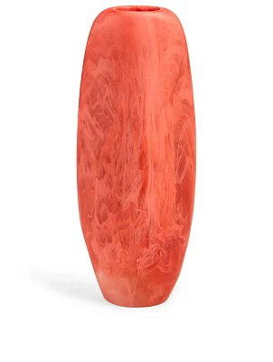 Tall Skipping Stone Resin Vase