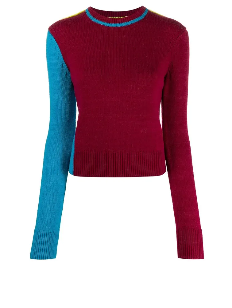 Wool And Alpaca Crewneck Sweater