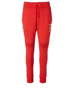 Cotton Stretch Biker Pants