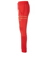 Cotton Stretch Biker Pants