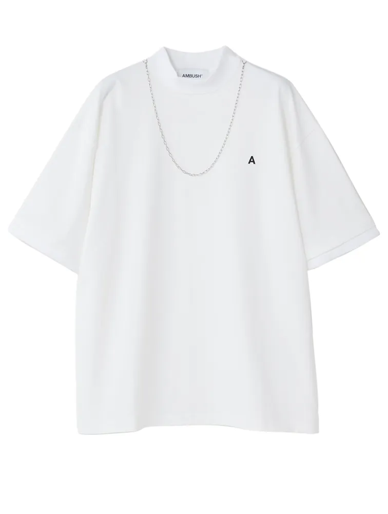 Cotton T-Shirt With Chain