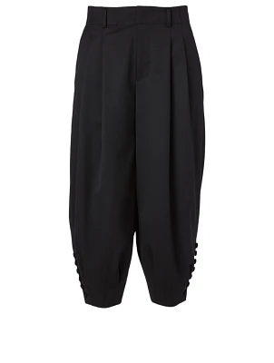 Wool Gabardine Pants
