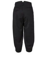 Wool Gabardine Pants