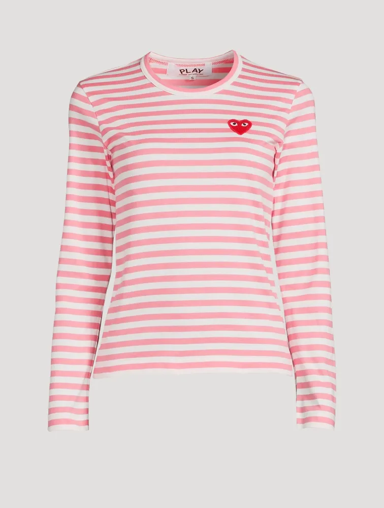 Long-Sleeve T-Shirt With Small Heart