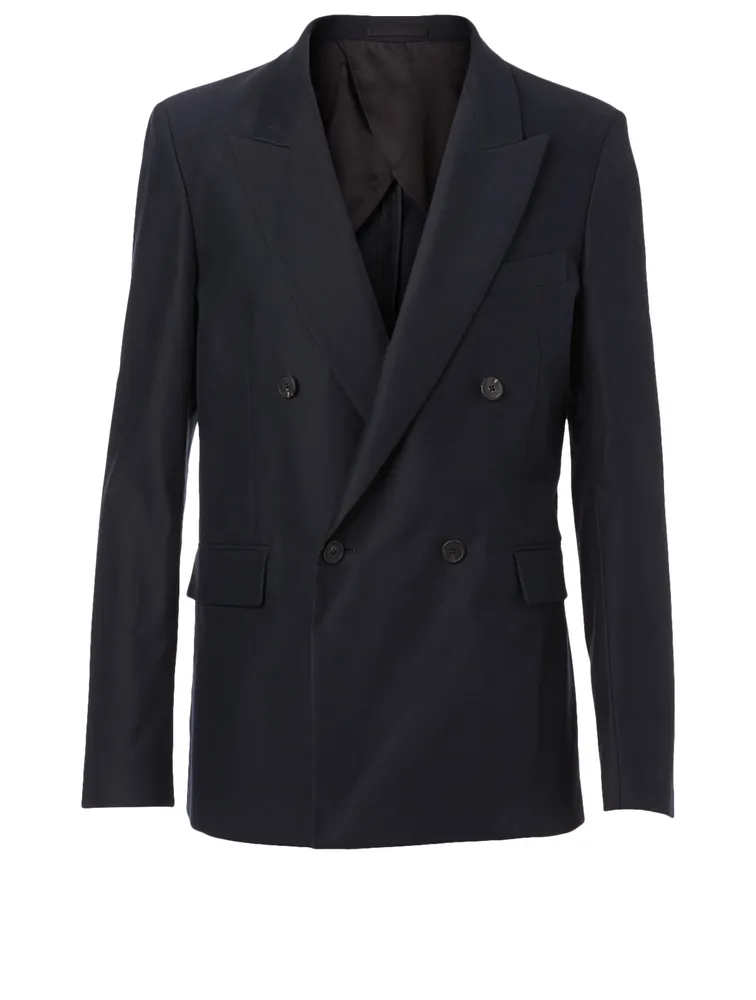 Shane Cotton Double-Breasted Jacket