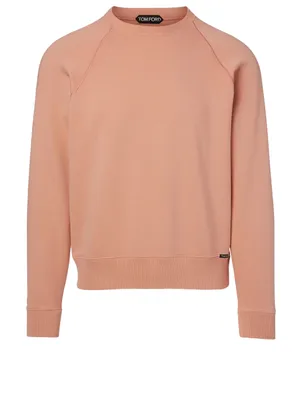 Cotton Crewneck Sweatshirt