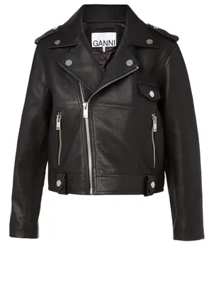 Leather Biker Jacket