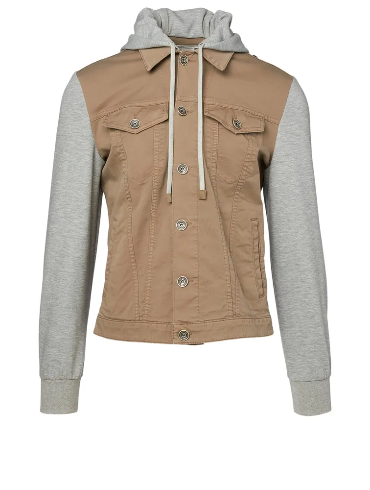 Jersey Denim Jacket