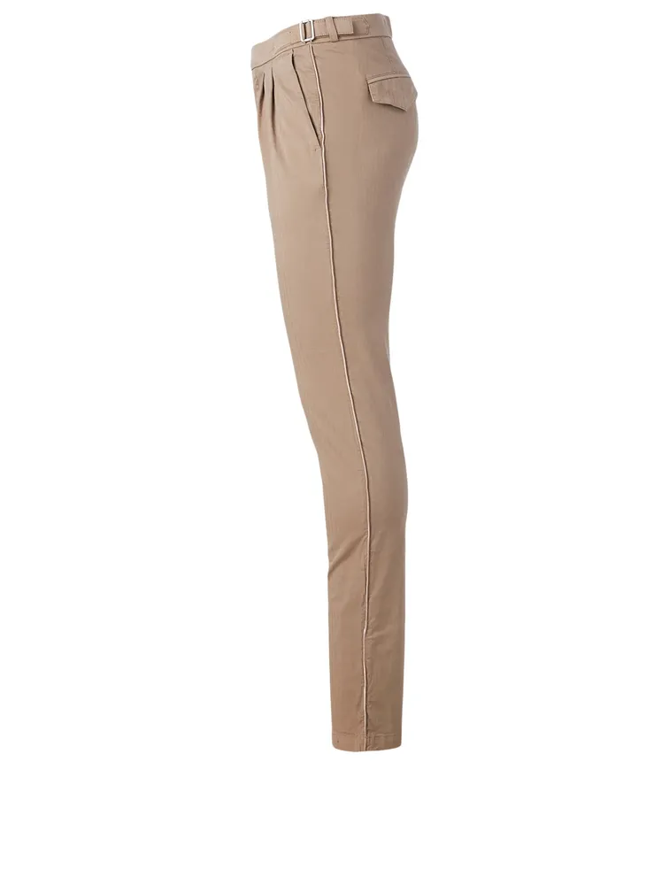 Cotton Stretch Pants