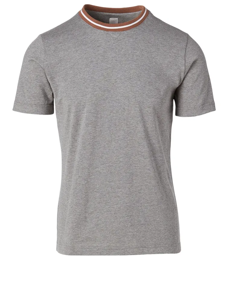 Cotton Crewneck T-Shirt