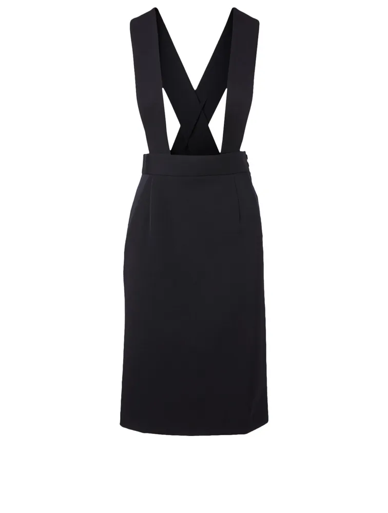 Wool Suspender Skirt