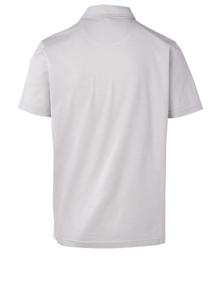 Cotton Short-Sleeve Polo