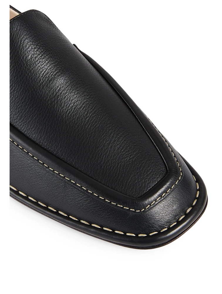 Leather Loafers