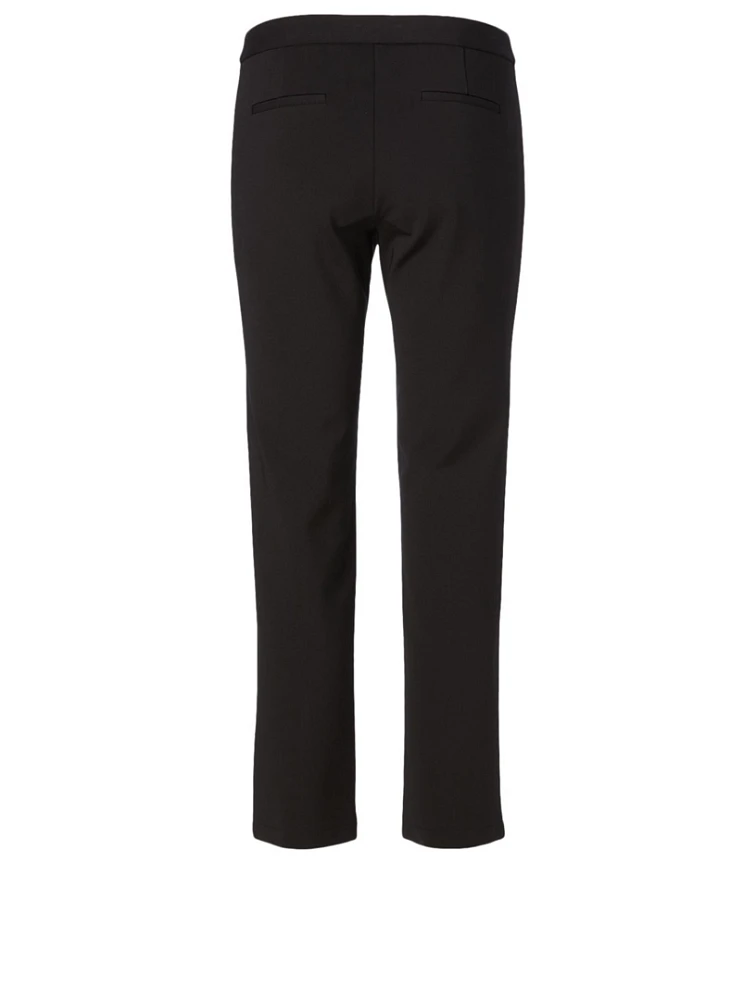 Waldorf Straight-Leg Ankle Pants